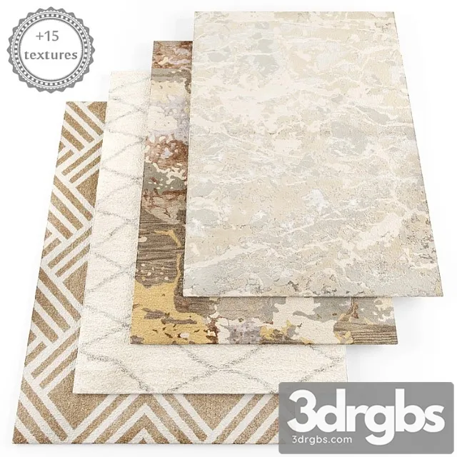 Rugs set13 3D Model Free