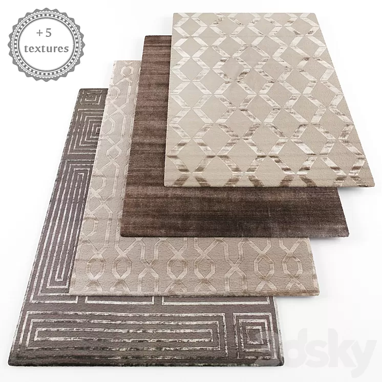 Rugs set161 3D Model