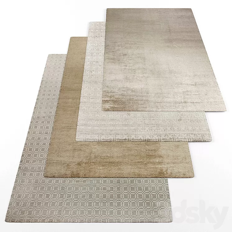 Rugs set208 3D Model