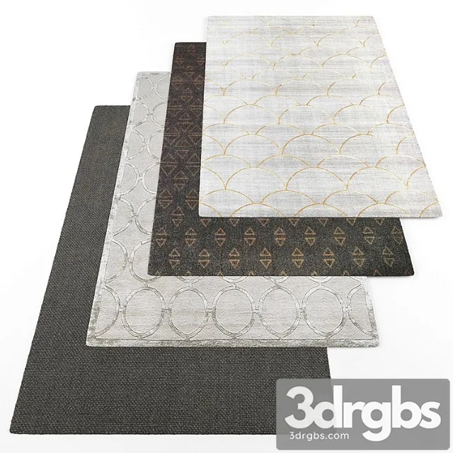 Rugs set233 3D Model Free