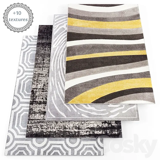 Rugs set24 3DModel