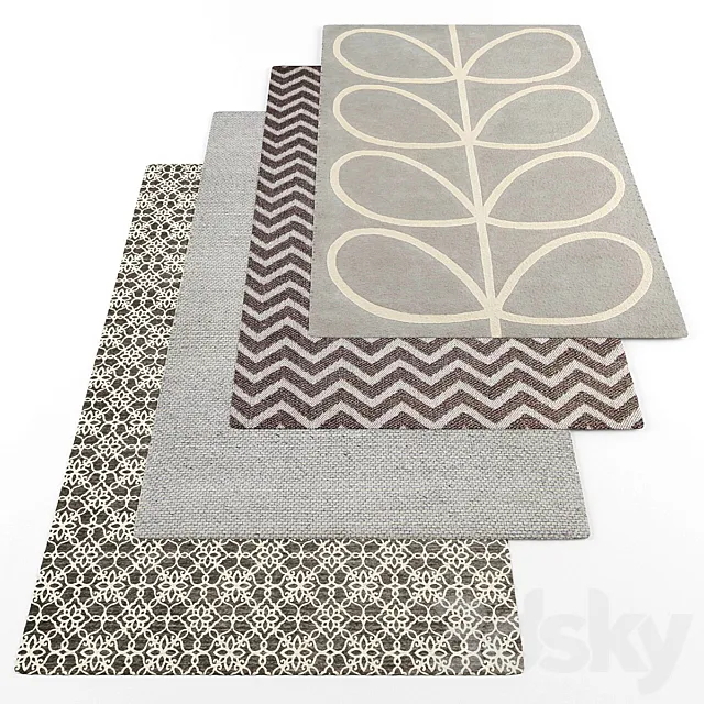 Rugs set241 3D Model
