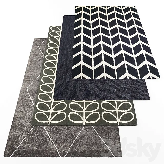 Rugs set243 3D Model