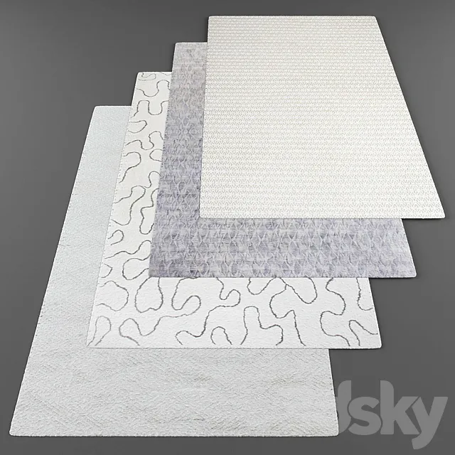 Rugs set296 3D Model