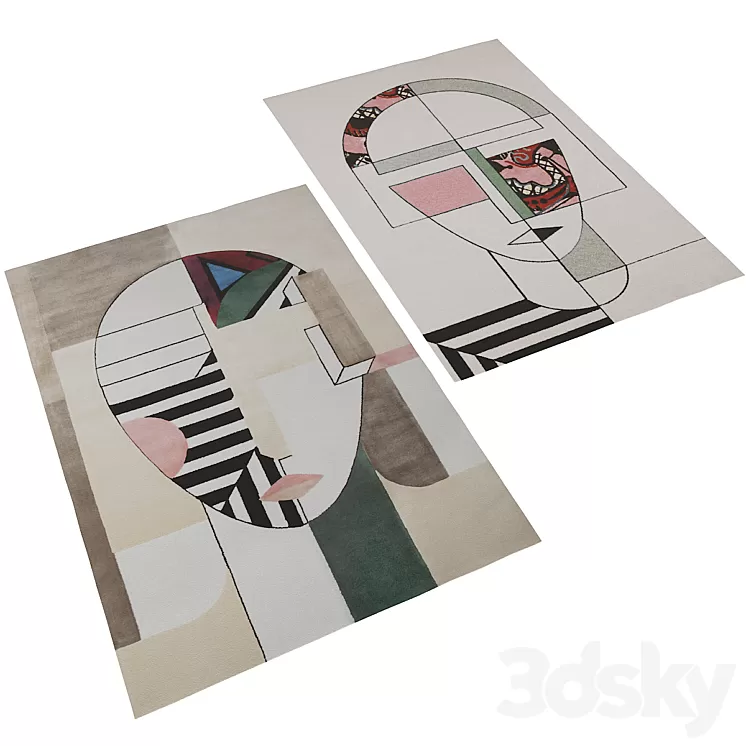 Rug'Society Mira Oscar 3D Model