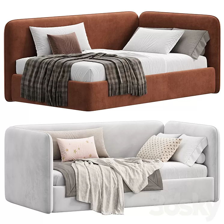 Runo Bed by ynicom 3D Model Free