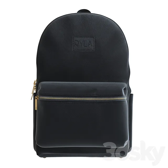 Ryla Pack Backpack (Just Black) 3D Model