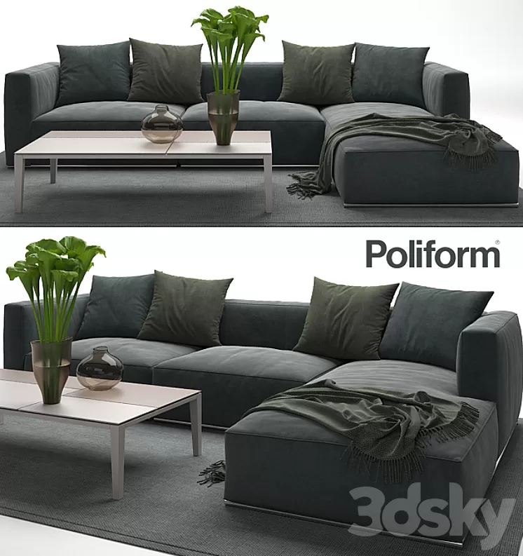 S0FA POLIFORM SHANGAI 3D Model