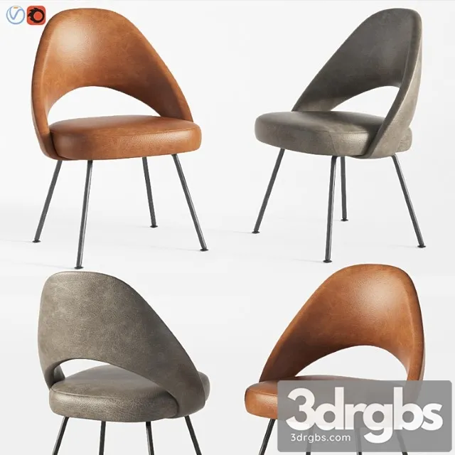 Saarinen executive armless chair 2 Free Download