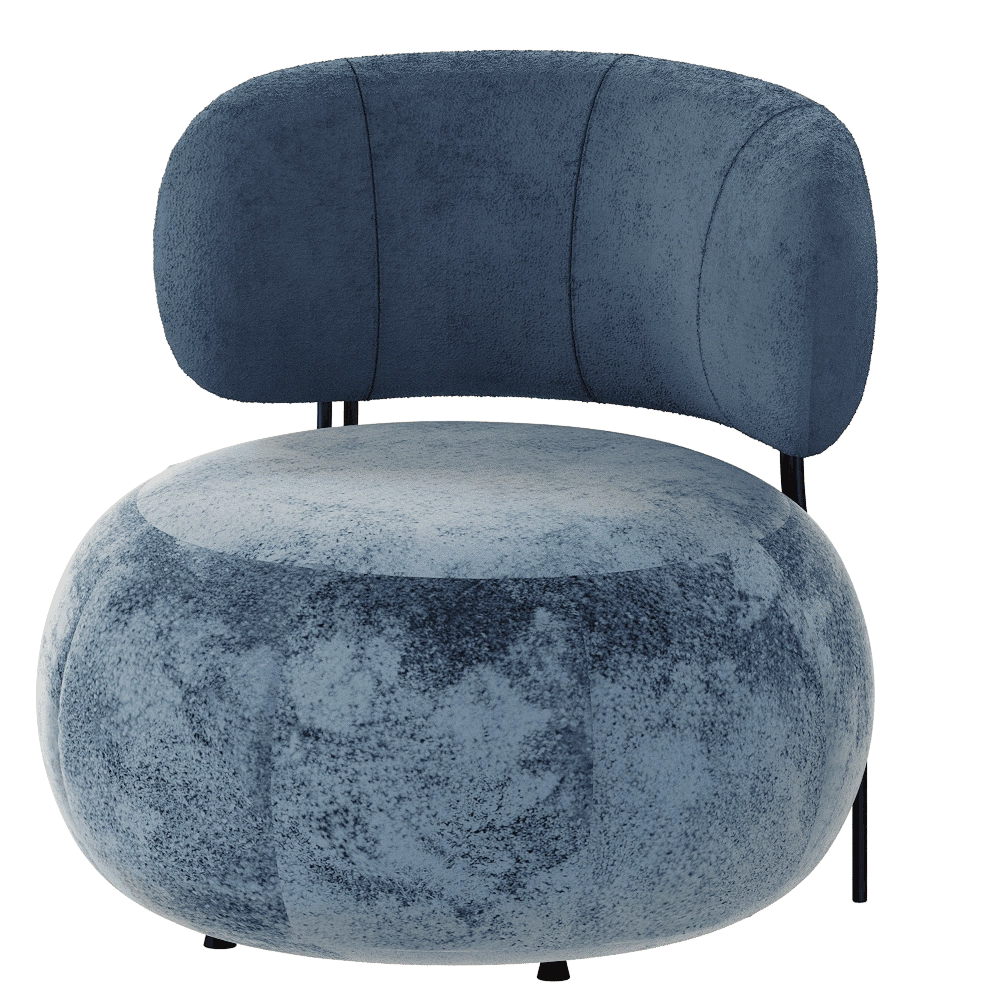 Saba  - Armchair Baby geo 3D Model