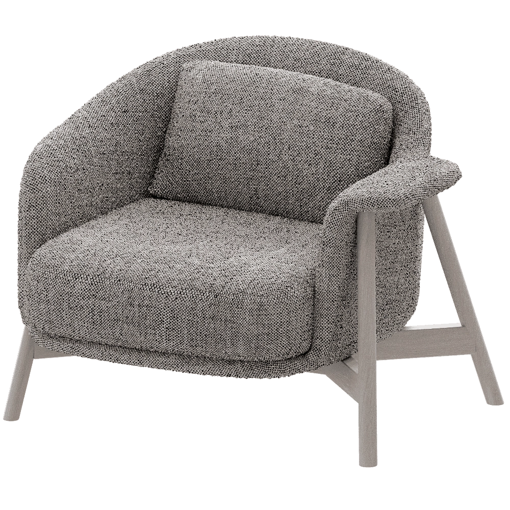 Saba - Armchair Kepi poltrona 3D Model