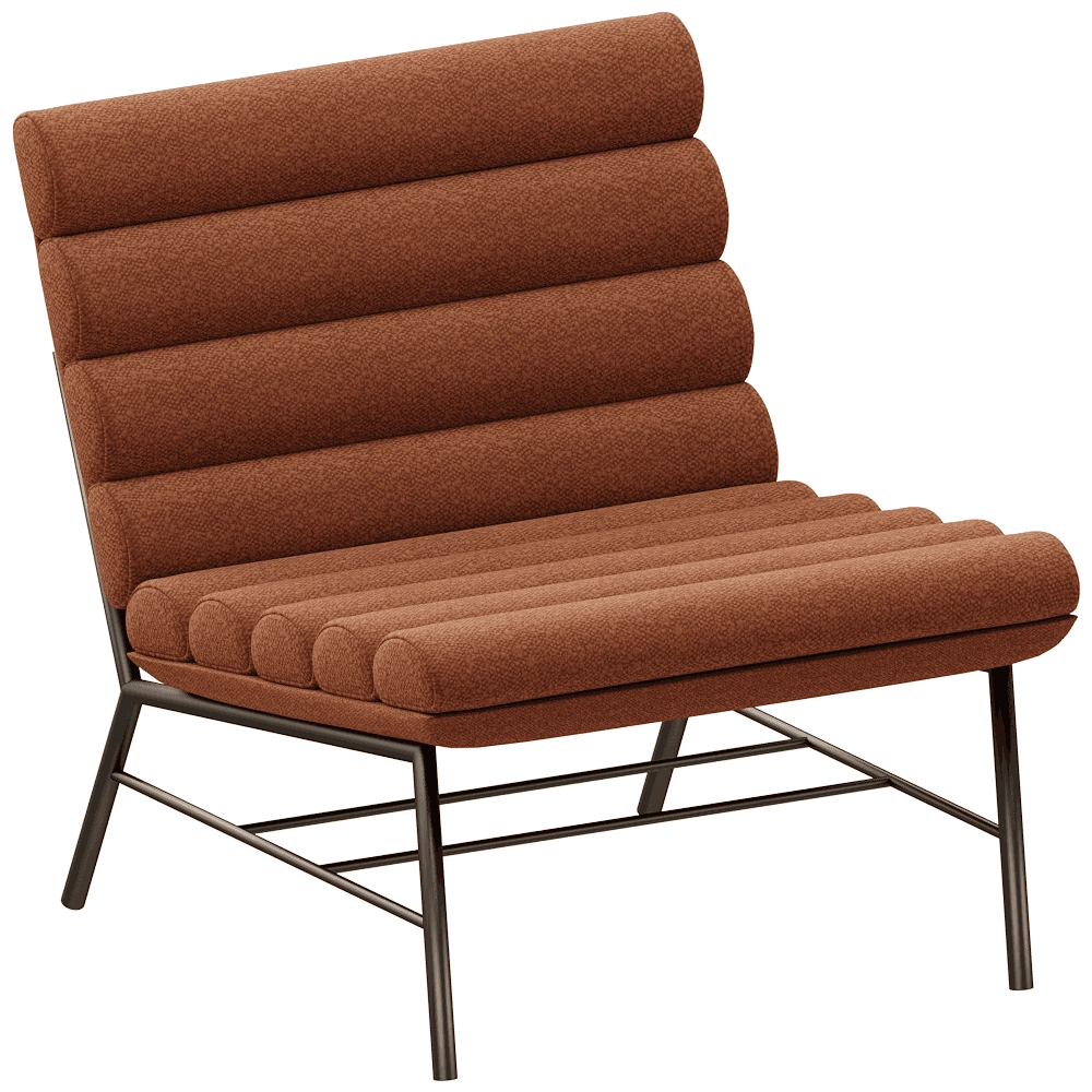 Saba  - Armchair Pan Flute 3D Model