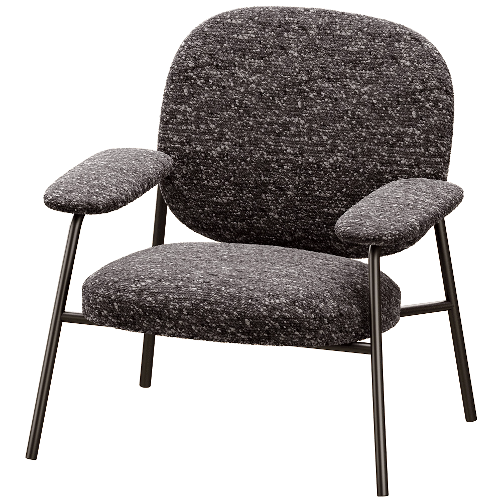 Saba  - Armchair Philo poltrona 3D Model