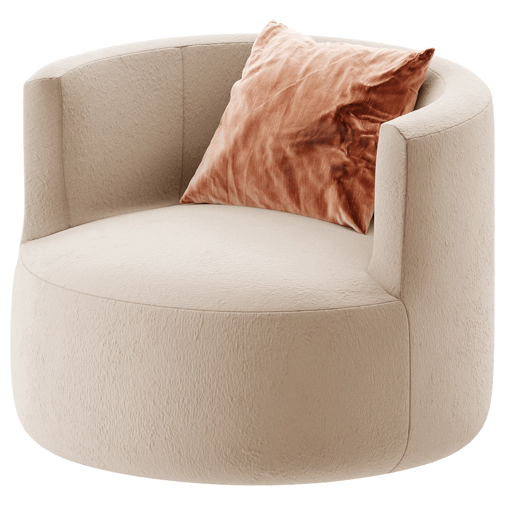 Saba  - Armchair Saba 3D Model