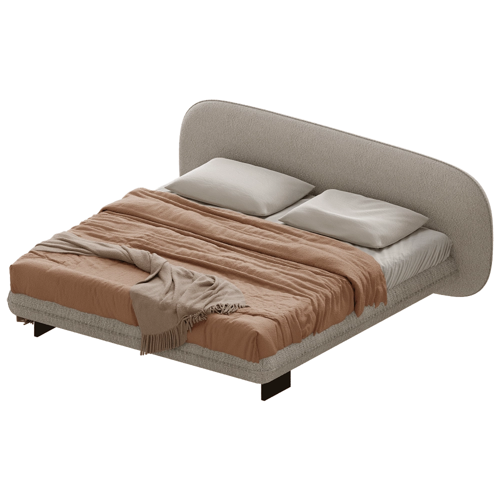 Saba - Bed Wabi 3D Model