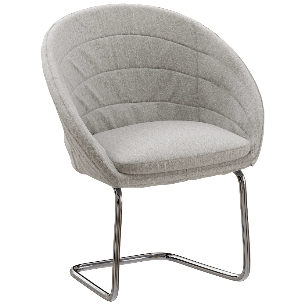 Saba  - Chair Petite Fleur 3D Model