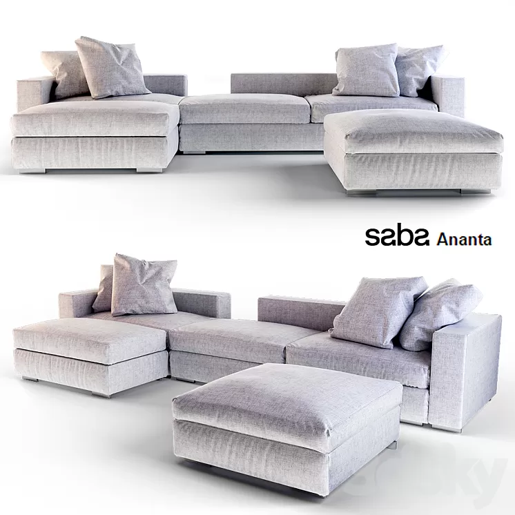Saba Italia Ananta 3D Model