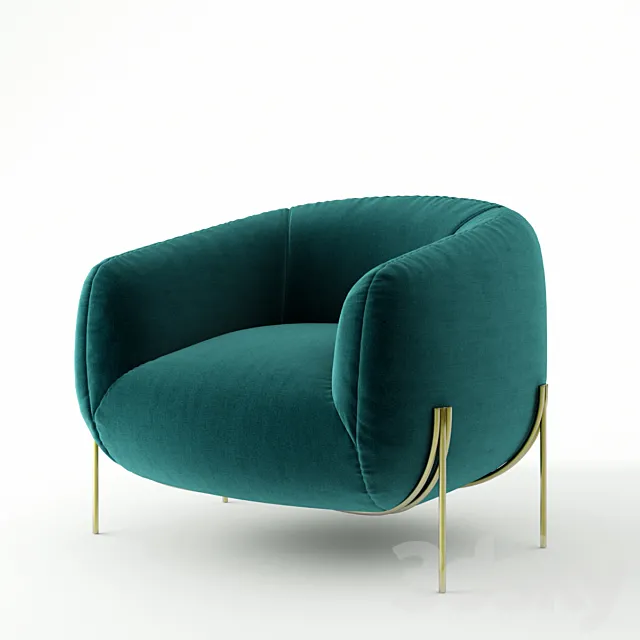Saba Italia Geo armchair 3DModel
