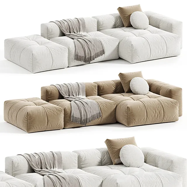 Saba Italia PIXEL Levi sofa 3D Model
