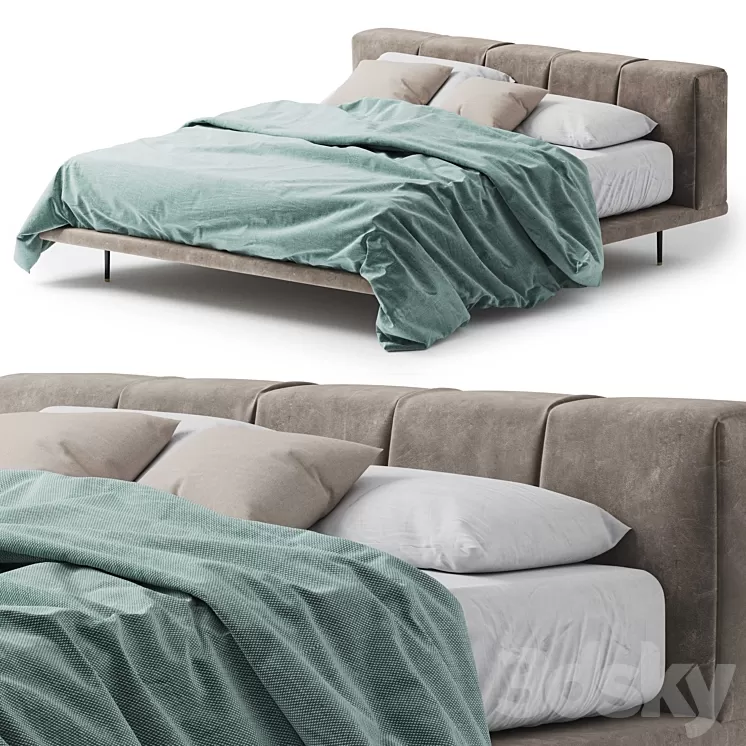 Saba Pixel Bed 3D Model