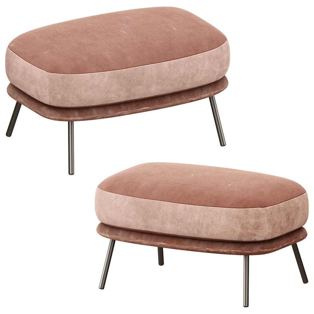 Saba  - Pouf Kepi 3D Model