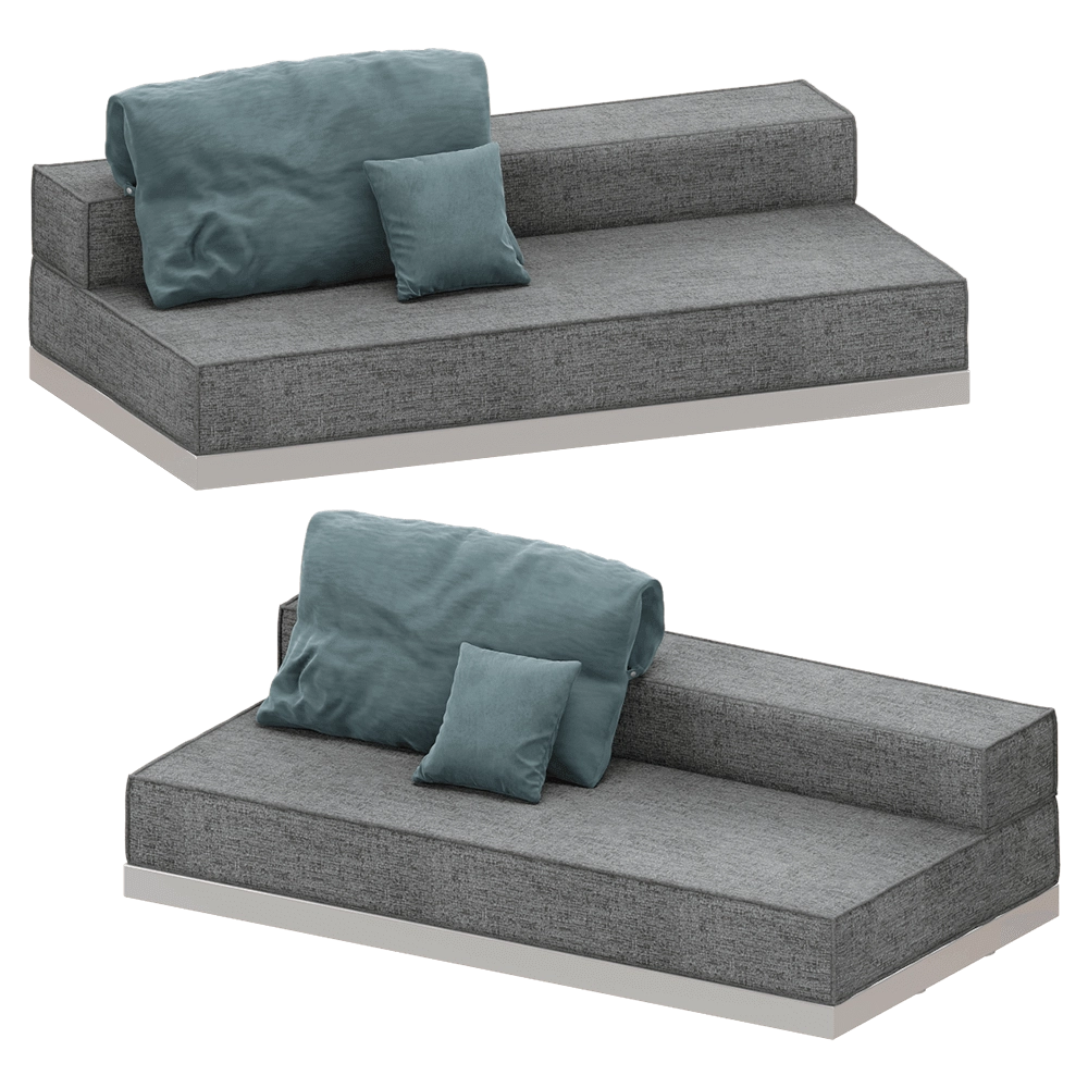 Saba - Sofa Bed & Breakfast 3D Model