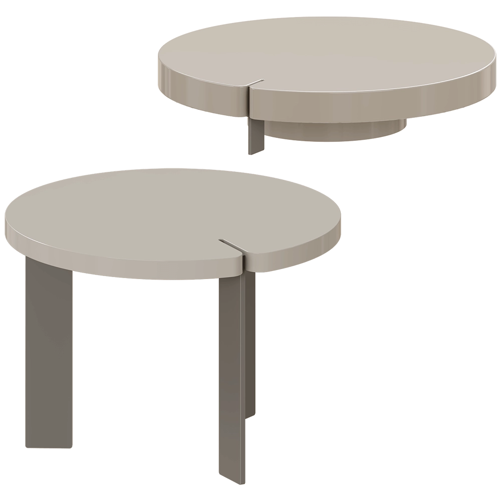 Saba  - Table Butter 3D Model