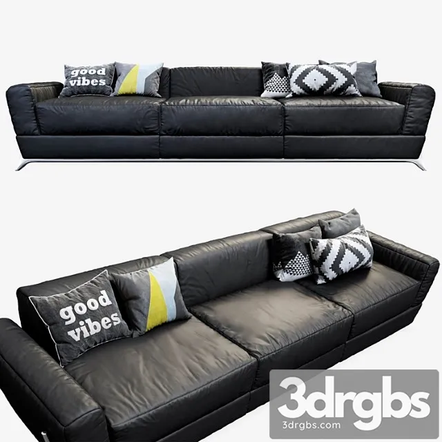 Saccaro callas sofa 2 3D Model Free