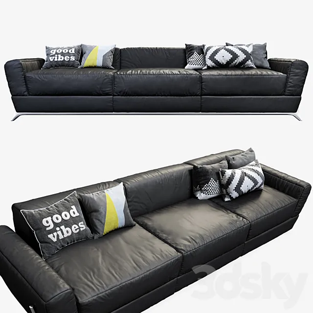 Saccaro callas sofa 3D Model