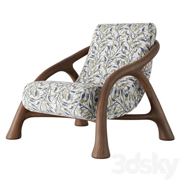 Saccomanno Dayot Yaka Chair 3D Model