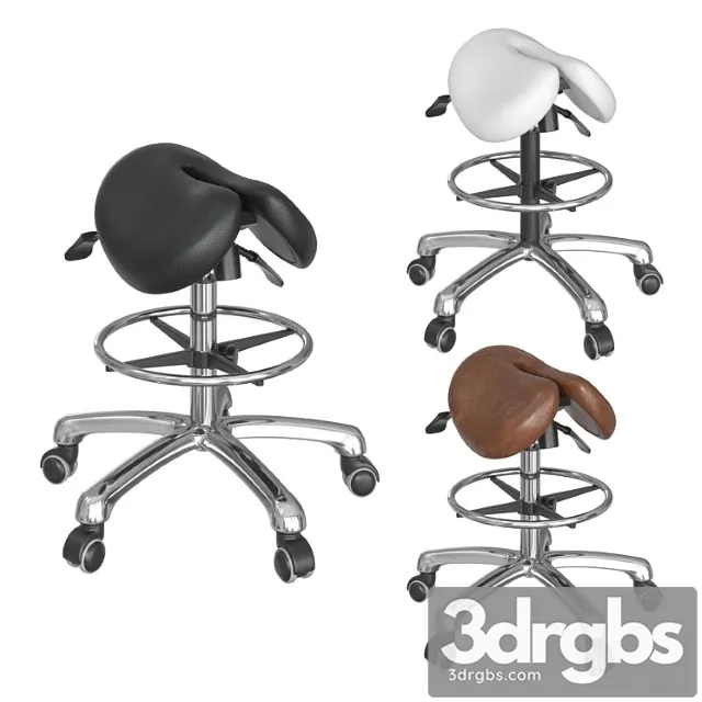 Saddle Chair 3D Model Free
