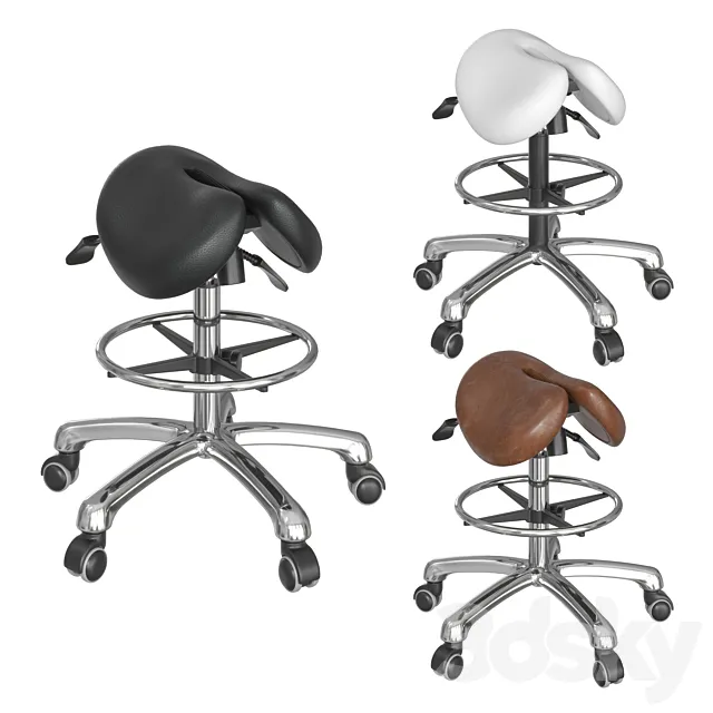 Saddle chair 3D Model