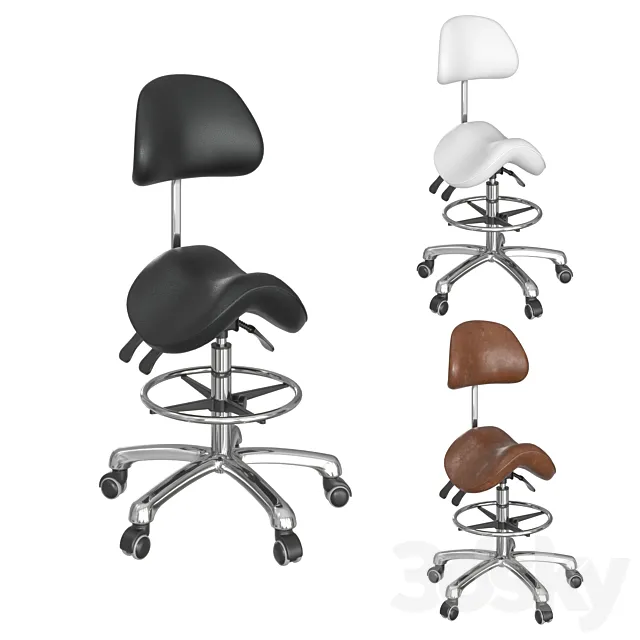 Saddle master chair 3D Model