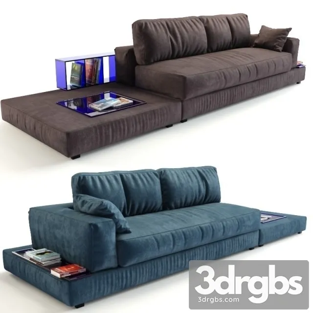 Safa Arketipo Plat Sofa 3D Model Free