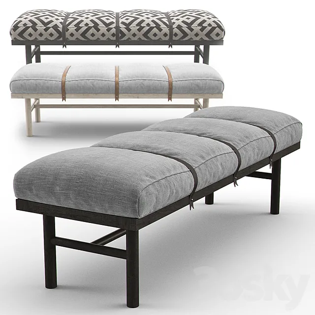SAFARI Bench - KEYSTONE DESIGNER 3DModel