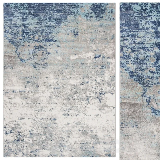 Safavieh Brentwood Alaia Abstract Area Rug or Runner 3DModel