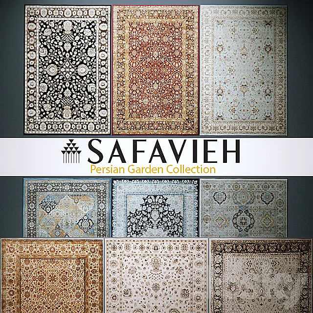 Safavieh Persian Garden Collection 3D Model