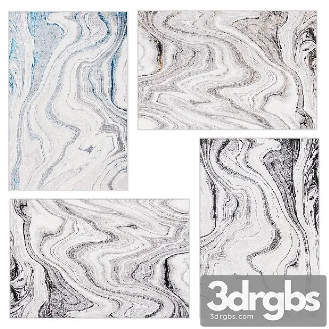 Safavieh Rug Set 1 3D Model Free