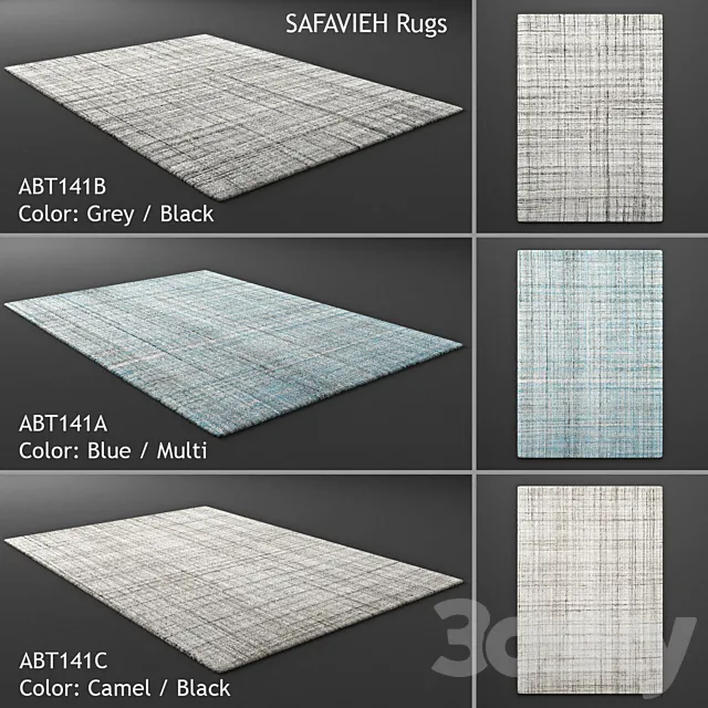 SAFAVIEH Rugs Abstract Collection 3D Model