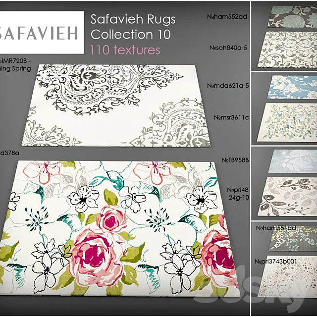 Safavieh rugs10 3D Model