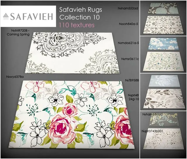 Safavieh rugs10 3D Model