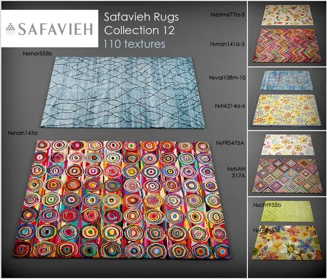 Safavieh rugs12 3D Model