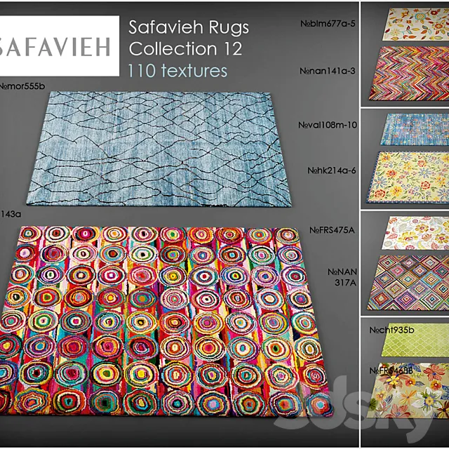 Safavieh rugs12 3DModel
