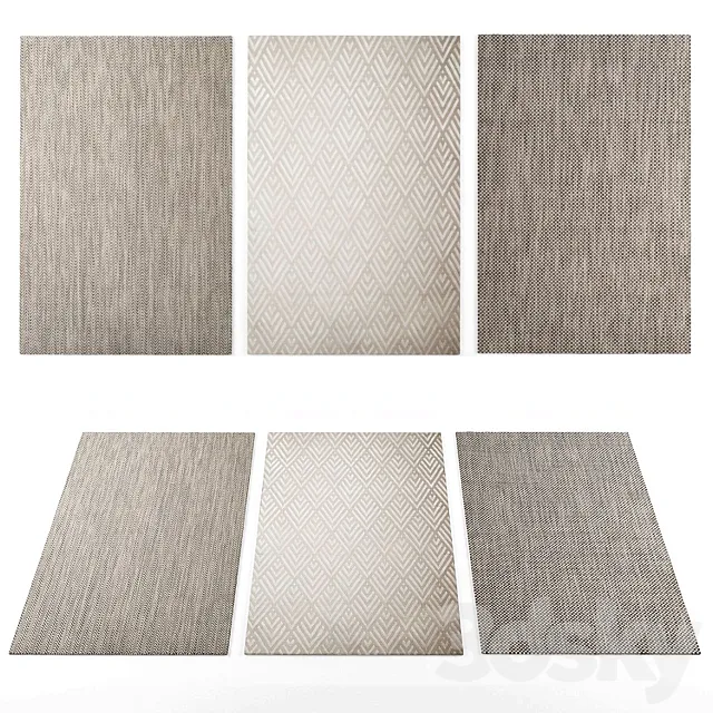 Safavieh rugs4 3DModel