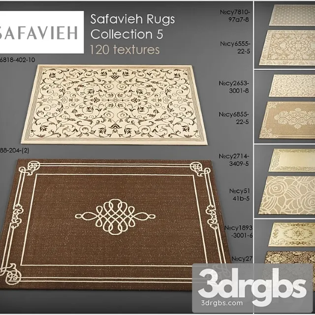 Safavieh Rugs5 3D Model Free