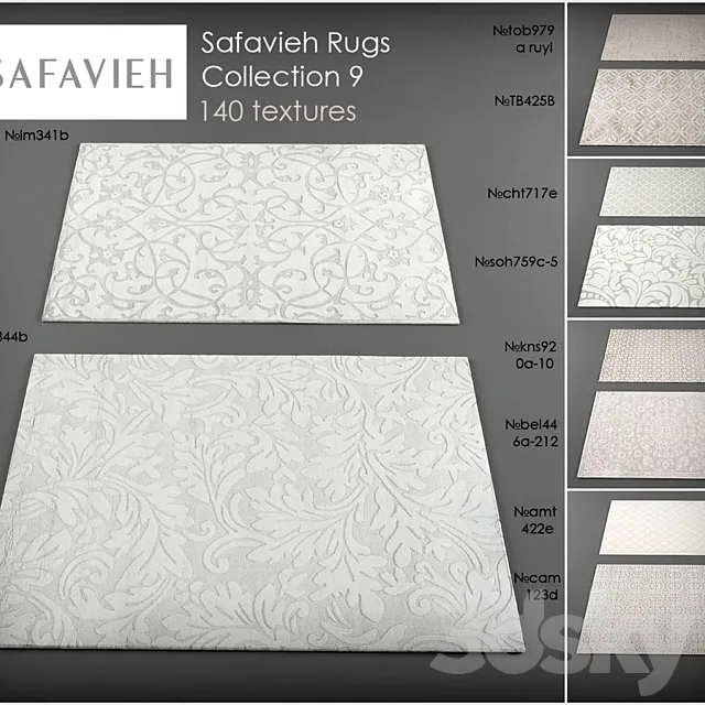 Safavieh rugs9 3DModel