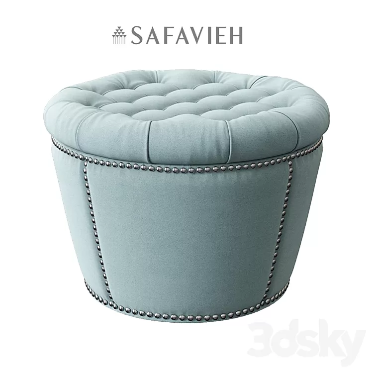 Safavieh / Vanessa Ottoman 3D Model