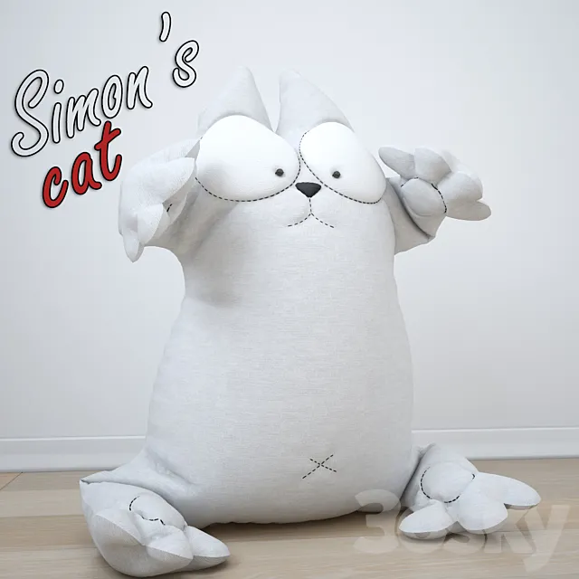 Saimon’s Cat 3D Model