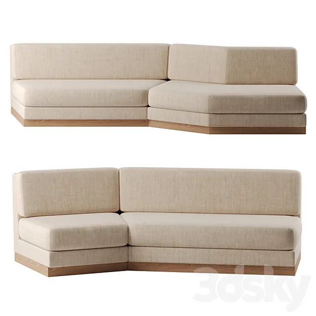 SAINT-TROPEZ Sofa by Pierre Yovanovitch 3D Model