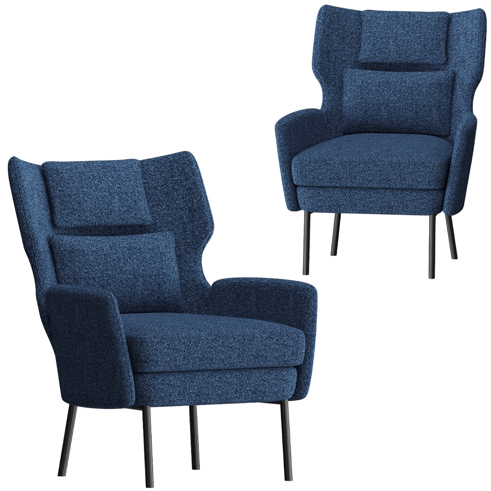 Saiwala - Armchair Glenta 3D Model